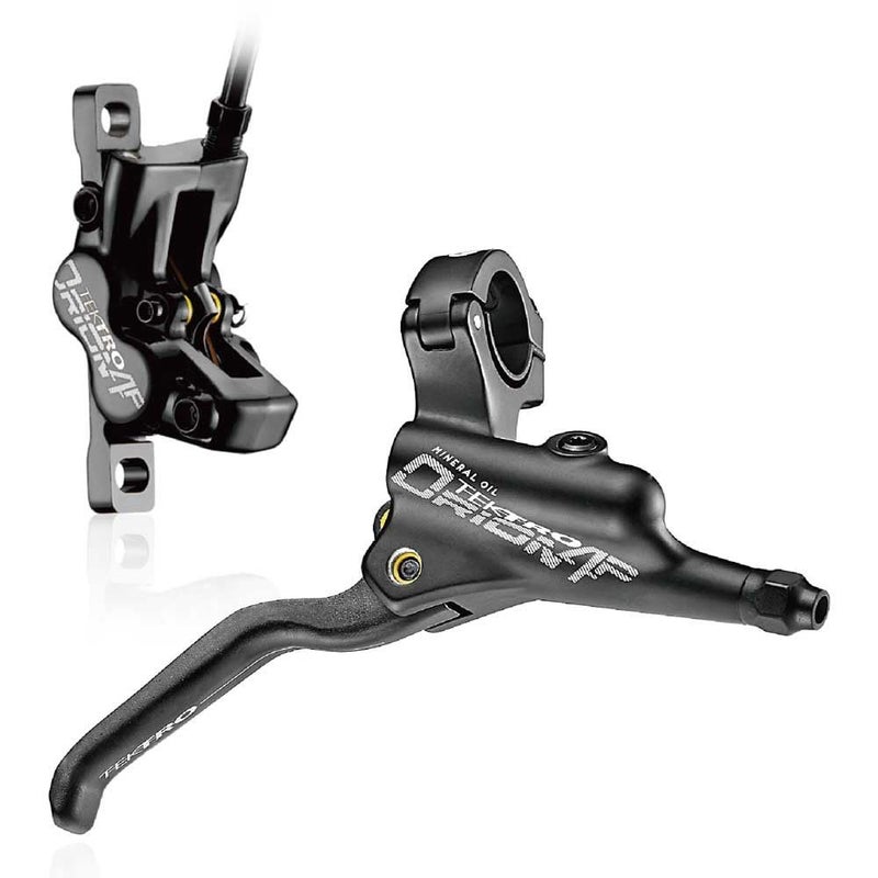 TEKTRO Tektro Orion HD-M745 Rear Hydraulic Disc Brake Lever and 4-Piston Caliper, 1800mm Hose, Black  - Image 1