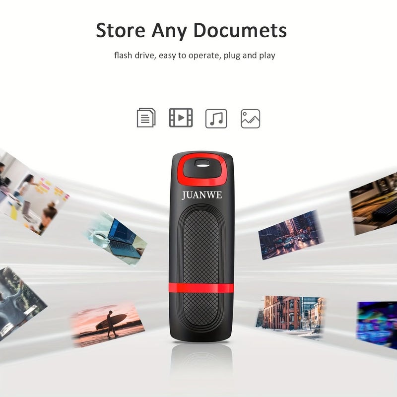 10 عبوات من محركات أقراص فلاش KOOTION USB 2.0 سعة 4 جيجابايت، محرك إبهام عالي السرعة بالجملة، تخزين محمول للصور والفيديو والموسيقى وملفات المكتب المنزلي والسفر. - Image 3