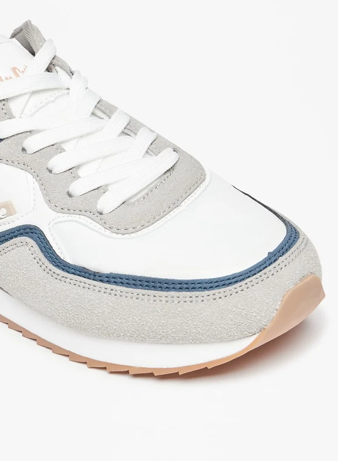 Lee Cooper Womens' textured Sneakers with Lace-Up Closure