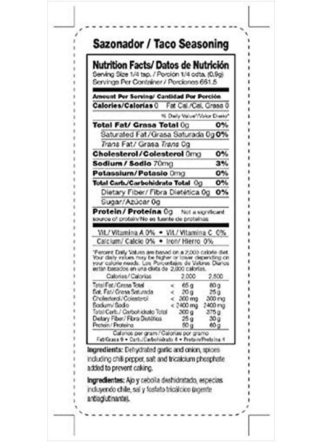 BADIA Taco Seasoning, 21 Ounce  - Image 3