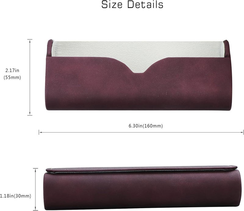 VisionGlobal Hard Shell Eyeglass Case for Eyeglasses and Sunglasses for Men/Women and Kids - Image 3