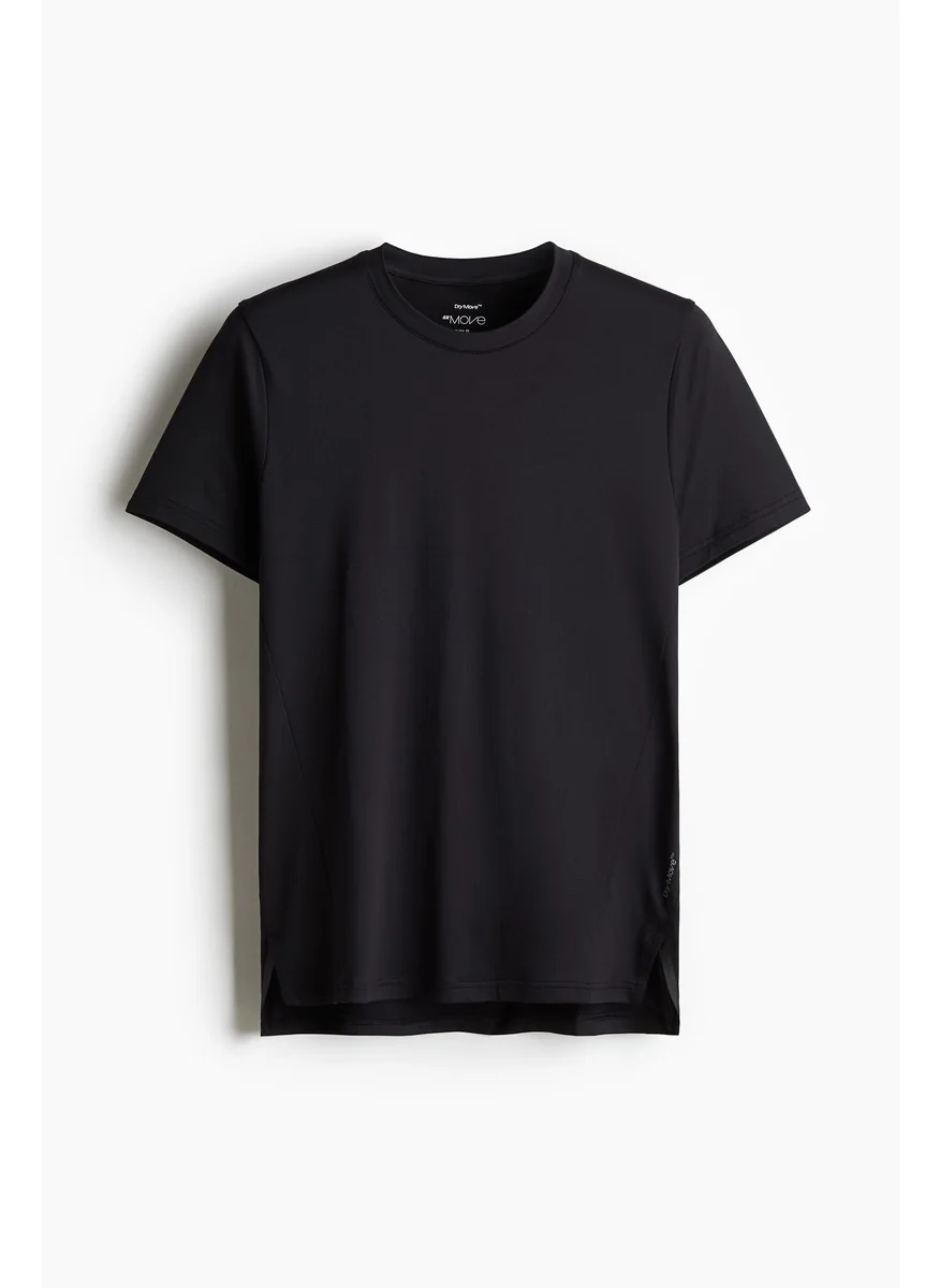 H&M Regular Fit Sports Top In Drymove