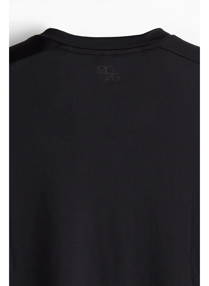 H&M Regular Fit Sports Top In Drymove