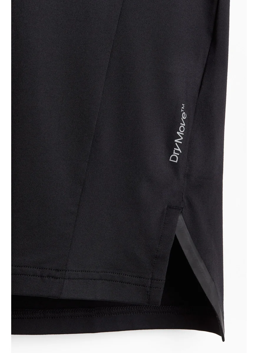 H&M Regular Fit Sports Top In Drymove