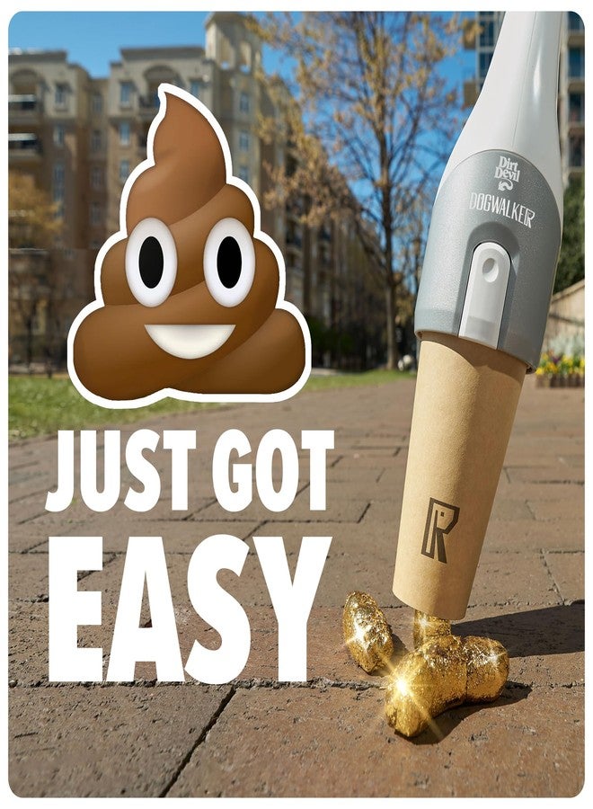 Dirt Devil Dogwalker Pet Waste Vacuum, Portable Handheld Vacuum, No-Contact Poop Scooper for Dogs, Ideal for Dogs up to 50 Pounds, Dog Poop Scooper for Yard Cleanup and Walks - Image 5