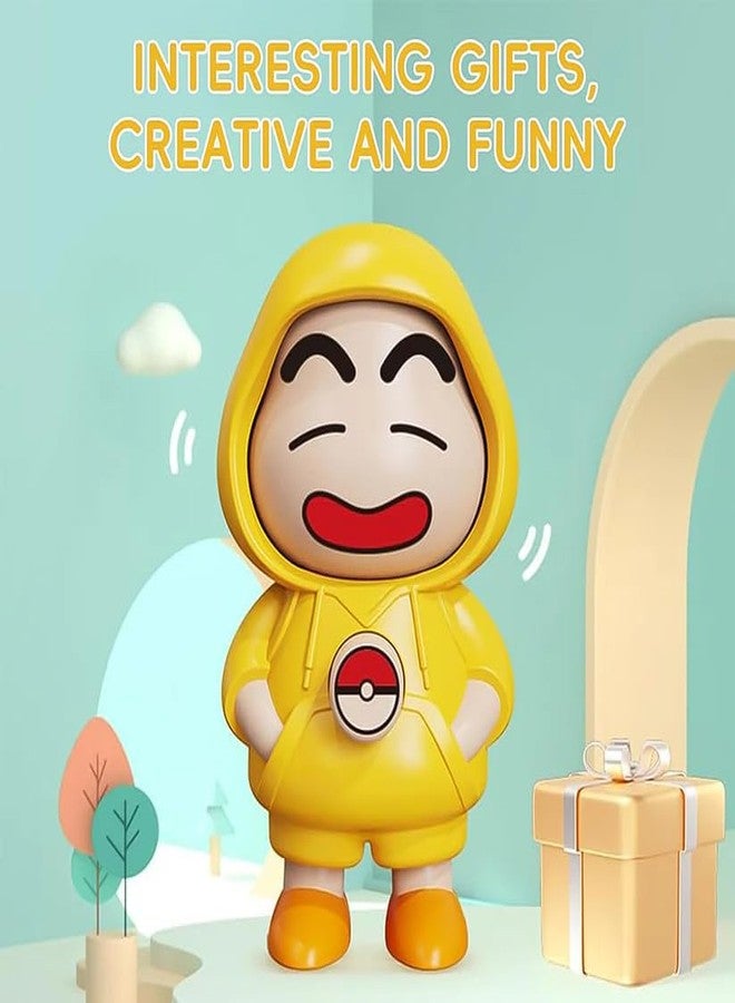Oblivion Face Changing Keychain Mood Swing Expressions | Cartoon Character Keyring for Bags, Bikes, Kids & Adults Bring fun and personality wherever you go with the Face Changing Keychain. - Image 3