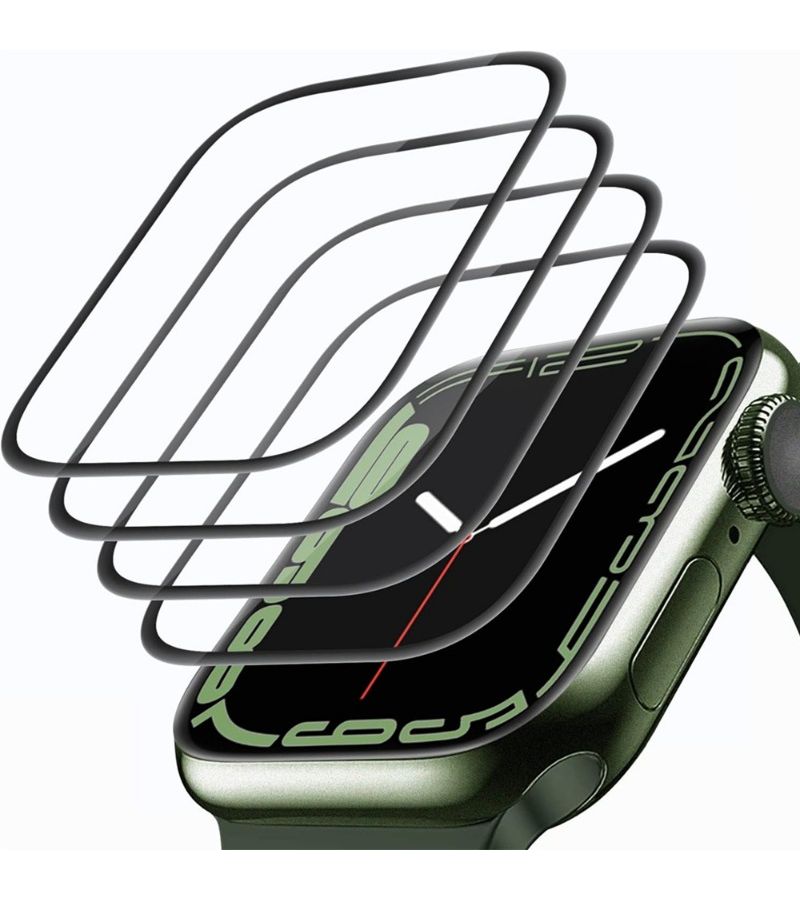 4 Pcs Screen Protector For Smartwatch 49mm PMMA Soft Film Sensitive Touch HD Transparent Smartwatch Accessory - Image 4