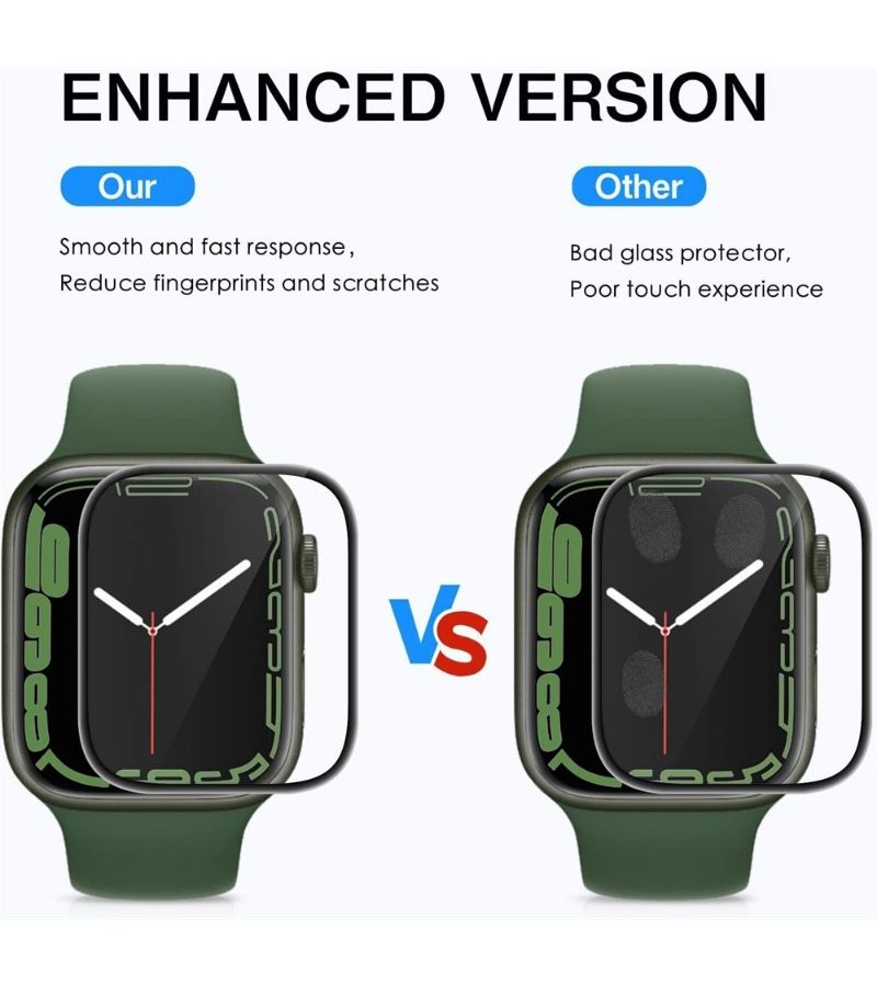 4 Pcs Screen Protector For Smartwatch 49mm PMMA Soft Film Sensitive Touch HD Transparent Smartwatch Accessory - Image 3