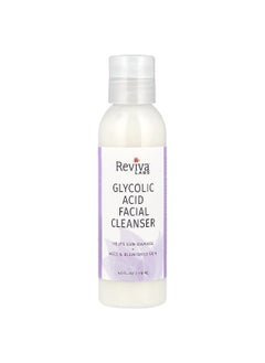 Reviva Labs Reviva Labs, Glycolic Acid Facial Cleanser, 4 fl oz (118 ml)  - Image 1