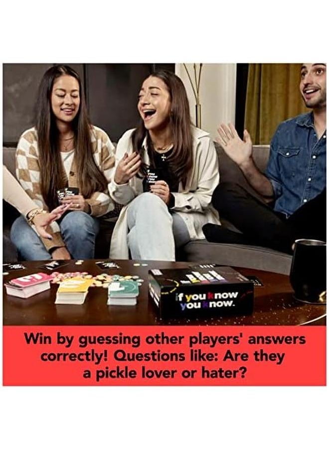 Spin Master Games - If You Know You Know Iykyk The Question Card Game For Friends Couples And Family Relationship Trivia Party Game Board Game For Adults Ages 18 And Up - Image 1