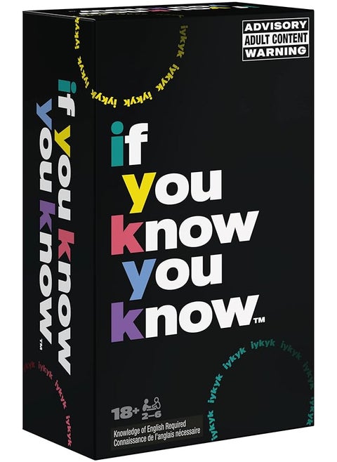If You Know You Know Iykyk The Question Card Game For Friends Couples And Family Relationship Trivia Party Game Board Game For Adults Ages 18 And Up