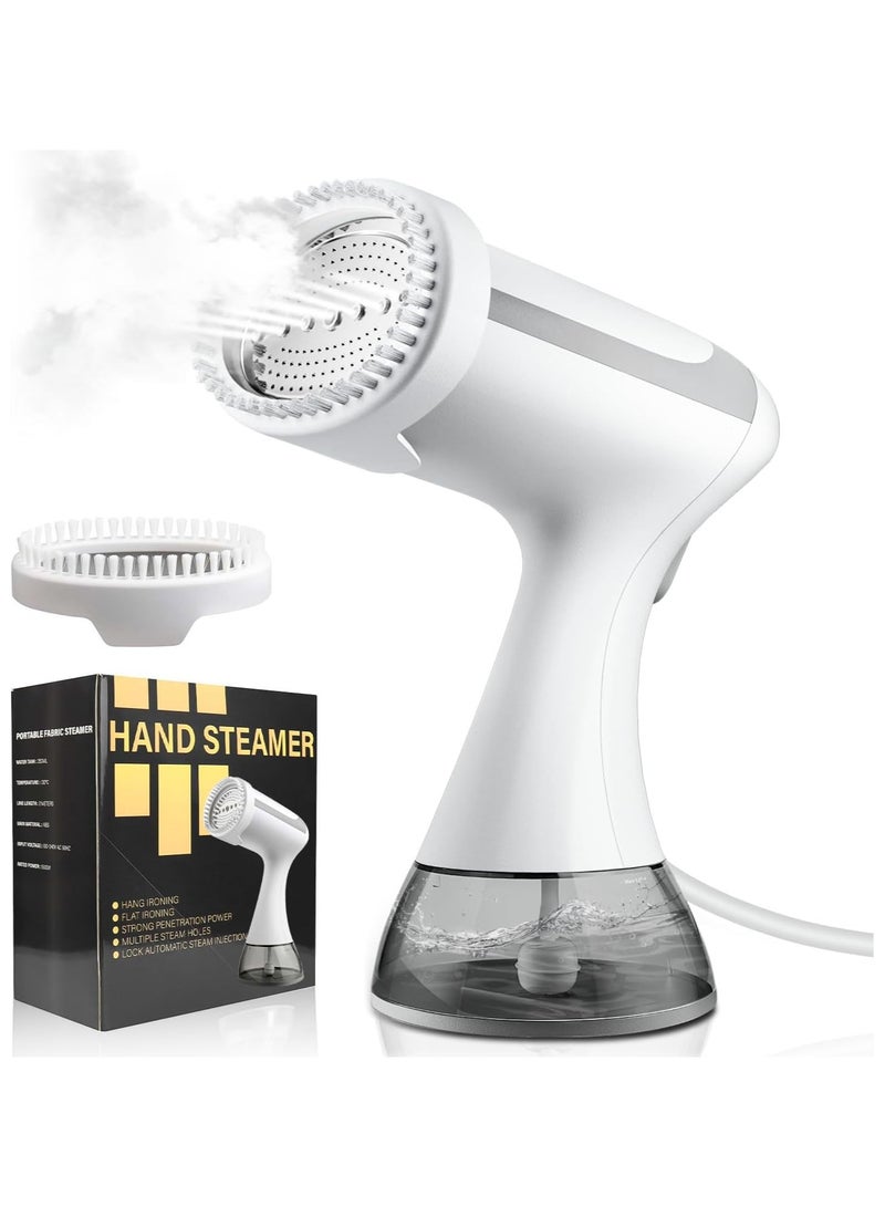 ARNOTEC lothes Steamer Handheld, 1500W Travel Steamer for Clothes, Hand Held Steamers for Clothes with 350ML Water Tank, 20s Fast Heat-up Vertical Steamer Iron Garment Steamer for Home Office  - Image 2