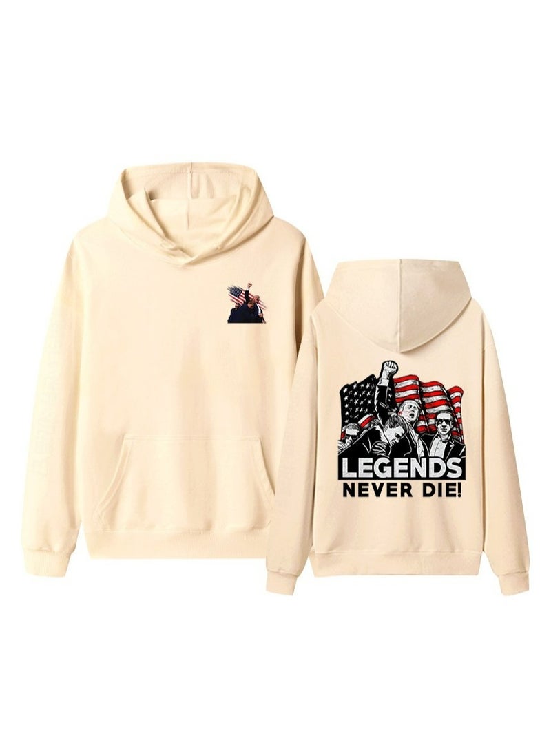 KUYING New Trump Print Hoodie - Image 1