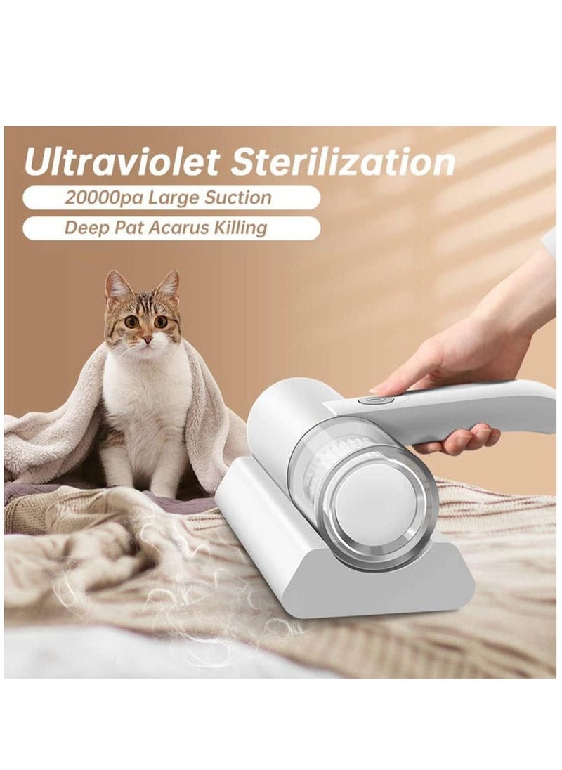 Generic - Handheld UV Mite Removal Instrument, 10Kpa Super Suction, Portable Household Mite Removal Vacuum Cleaner For Home Bed Mattress Sofa Anti Dust Mites Vacuum Cleaner - Image 1