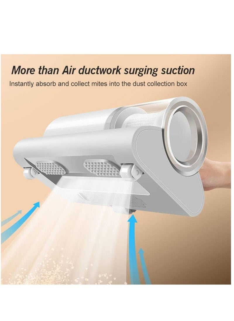 Generic - Handheld UV Mite Removal Instrument, 10Kpa Super Suction, Portable Household Mite Removal Vacuum Cleaner For Home Bed Mattress Sofa Anti Dust Mites Vacuum Cleaner - Image 1