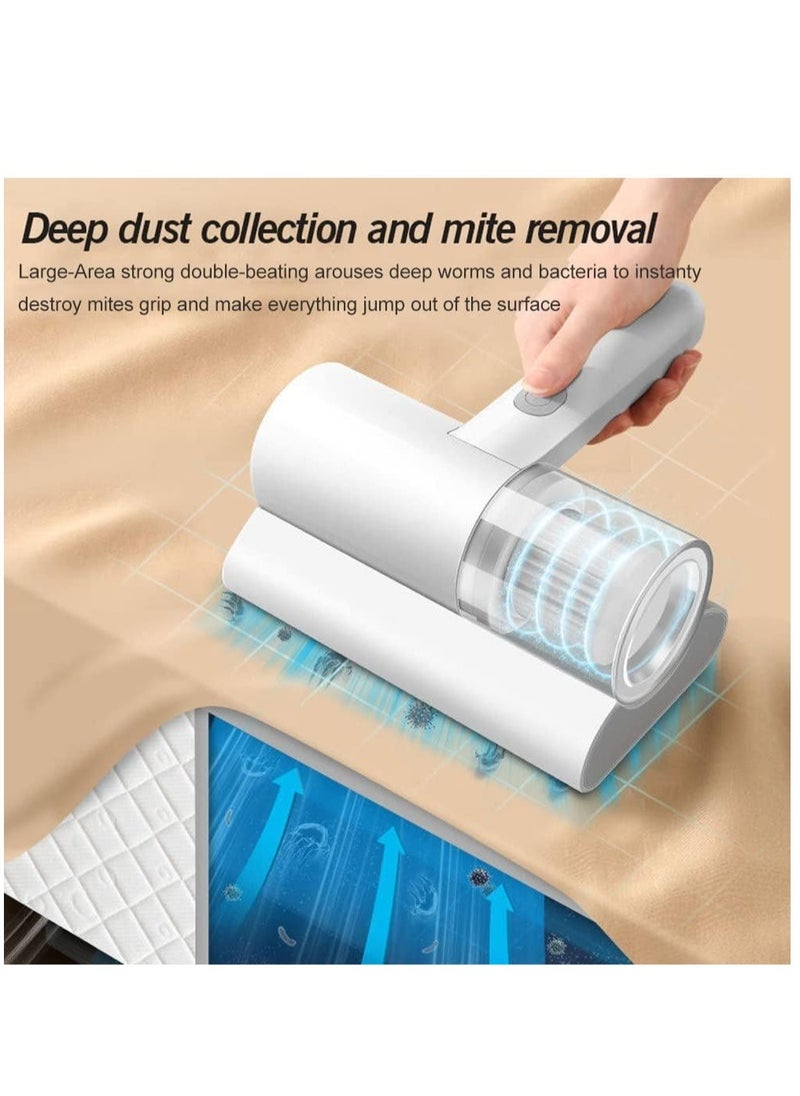 Generic - Handheld UV Mite Removal Instrument, 10Kpa Super Suction, Portable Household Mite Removal Vacuum Cleaner For Home Bed Mattress Sofa Anti Dust Mites Vacuum Cleaner - Image 1