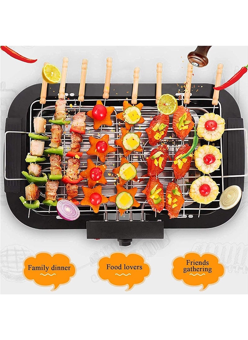 BBQ Electric Barbeque Grill Electronic PAN with Power Indicator Light - BBQ Grill Tandoori Maker  - Image 4