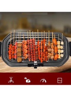 BBQ Electric Barbeque Grill Electronic PAN with Power Indicator Light - BBQ Grill Tandoori Maker  - Image 3