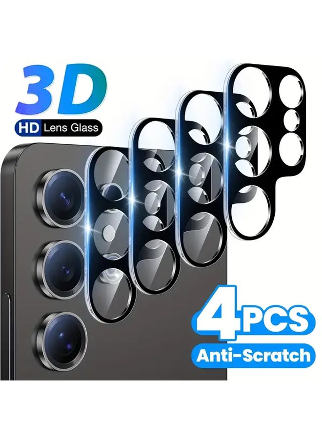 4Pcs Camera Lens Protector Compatible with Galaxy A35 Case Friendly Anti Scratch Film - Image 1