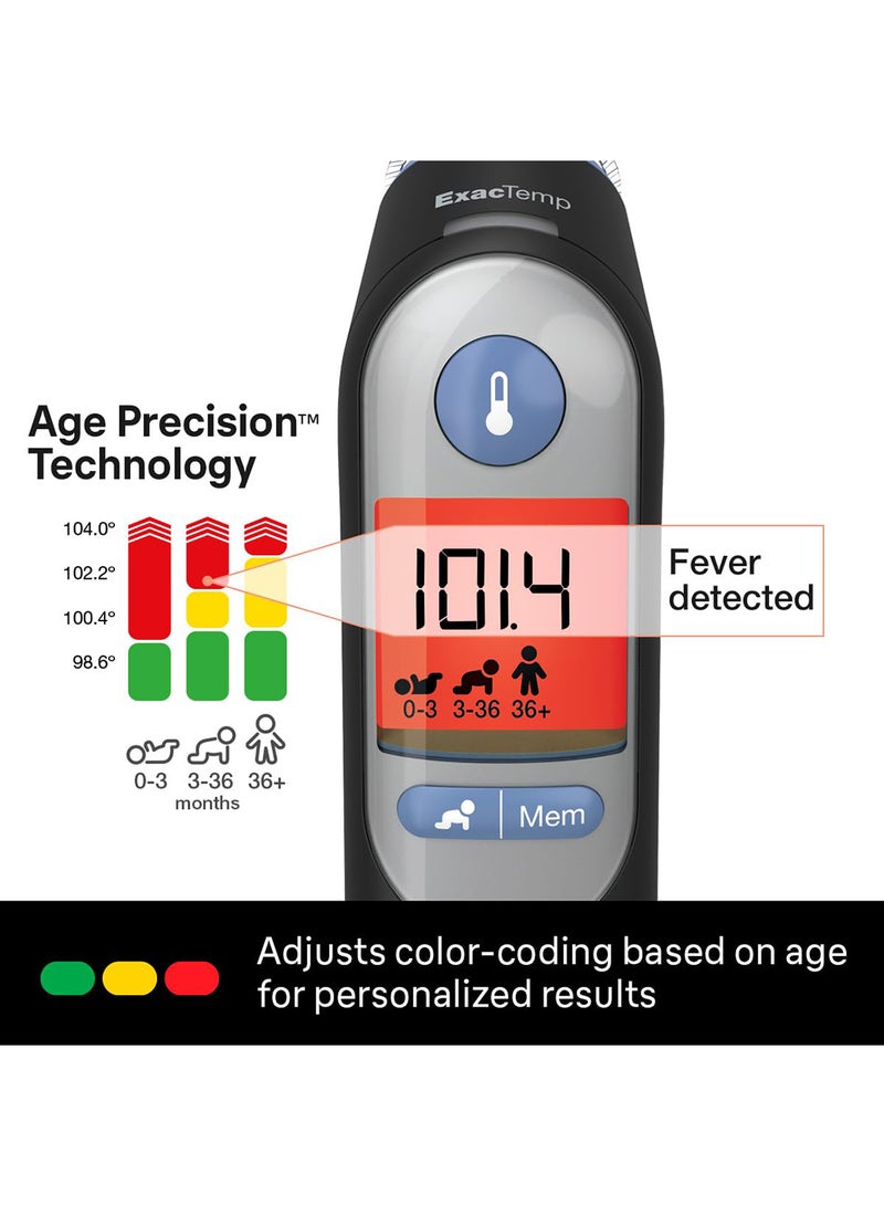 براون IRT 6520B جهاز ThermoScan 7 للأذن، دقة العمر، أسود - Image 4