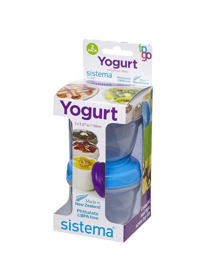 sistema - Sistema Yogurt To Go 2 Pack 150ML - Image 1