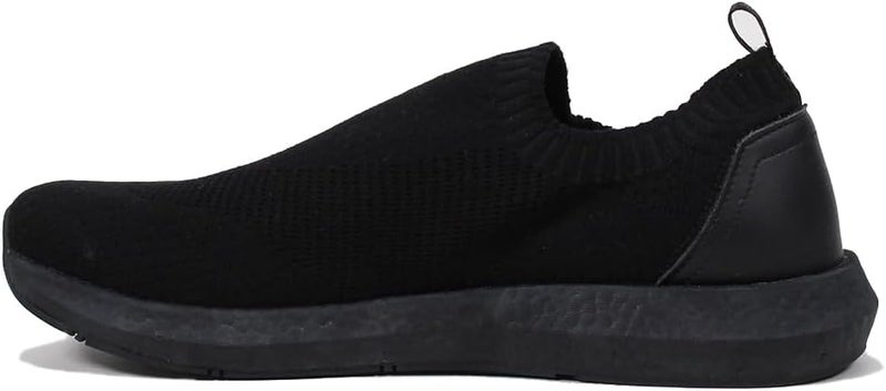 CEDRO Black Slip-On Sneakers For Men - Image 3