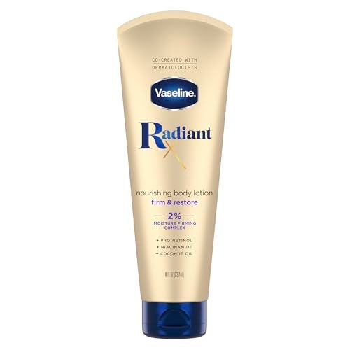 Vaseline Radiant X Firm  Restore with ProRetinol Niacinamide  Coconut Oil Nourishing Body Lotion 8 oz