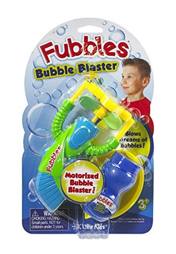 FUBBLES Little Kids Fubbles Bubble Blaster Tons of Bubbles Fan Includes 2oz of Bubble Solution, (Colors May Vary) (414) - Image 2