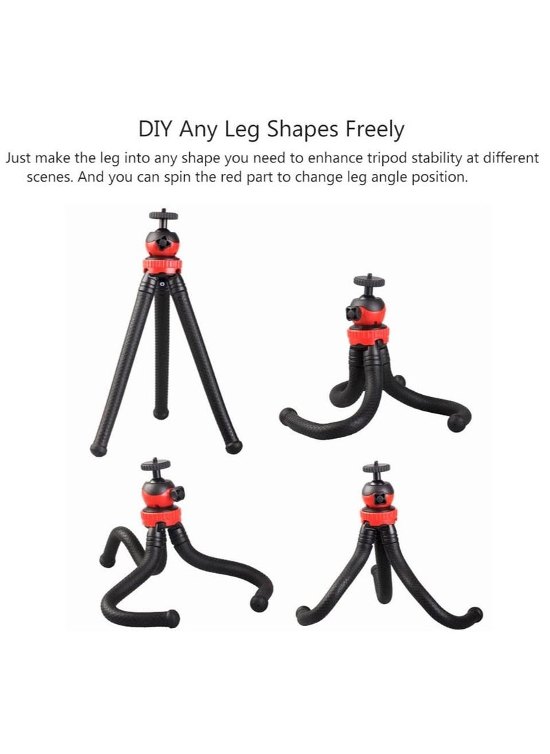 PRIME - Mini Flexible TriPod Octopus 360 Degree Rotatable Spider Stand Holder with Ball Head - Image 1