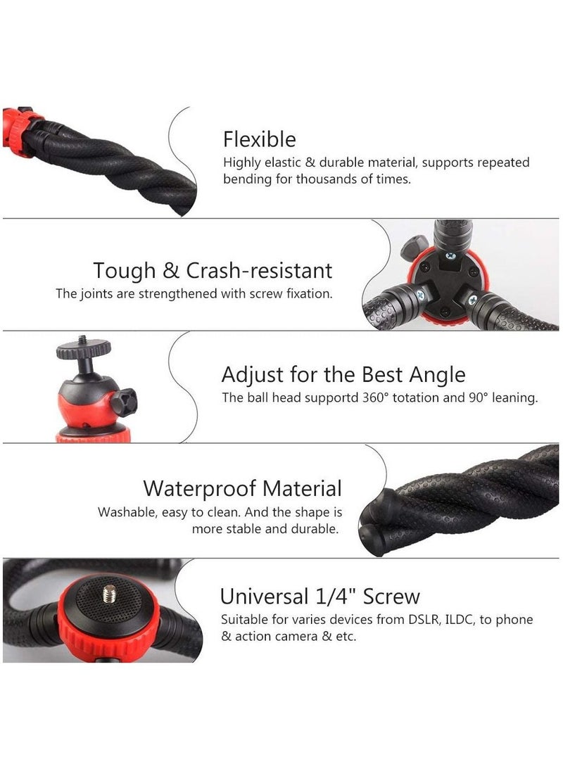 PRIME - Mini Flexible TriPod Octopus 360 Degree Rotatable Spider Stand Holder with Ball Head - Image 1