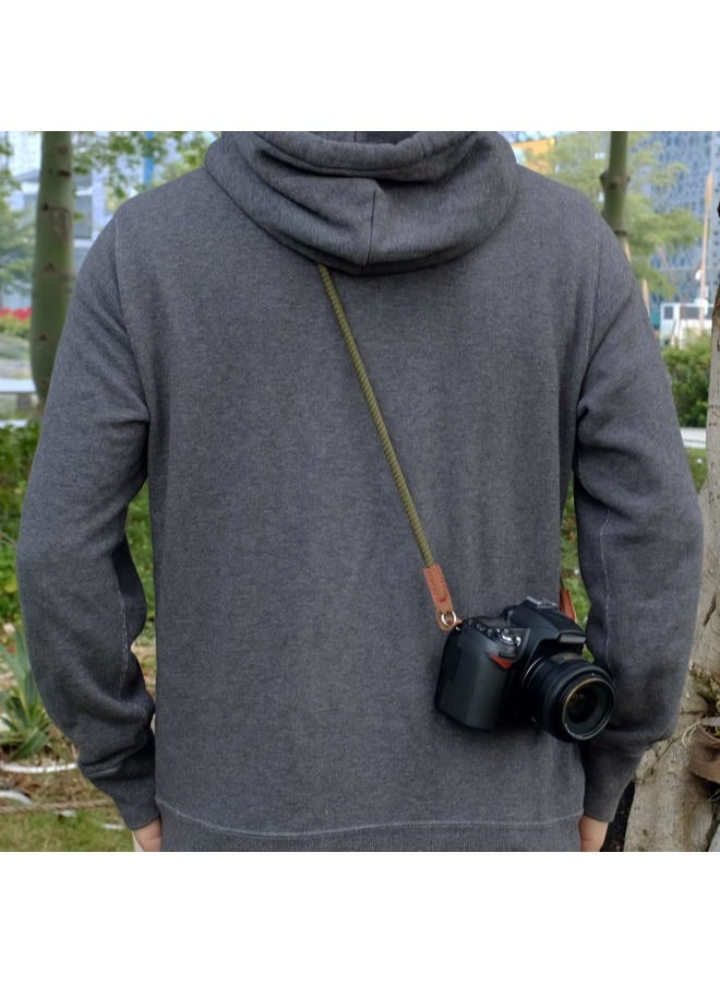 VKO 120cm Camera Strap, Soft Camera Strap Neck Shoulder Strap for Mirrorless DSLR SLR Camera Green - Image 4