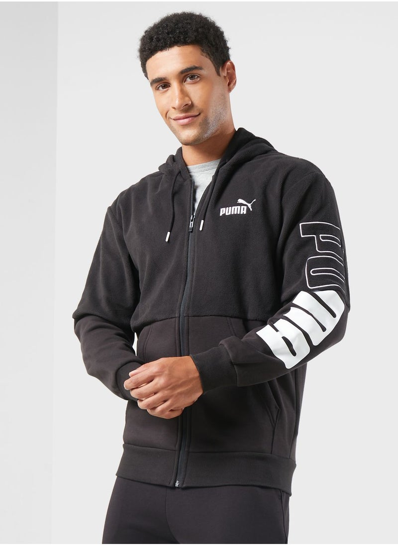 PUMA - Power Winterized Full-Zip Hoodie - Image 1