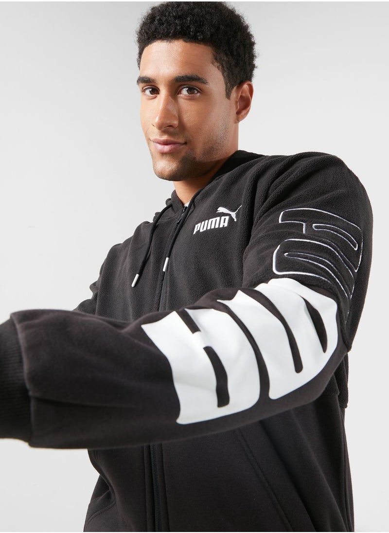 PUMA - Power Winterized Full-Zip Hoodie - Image 1