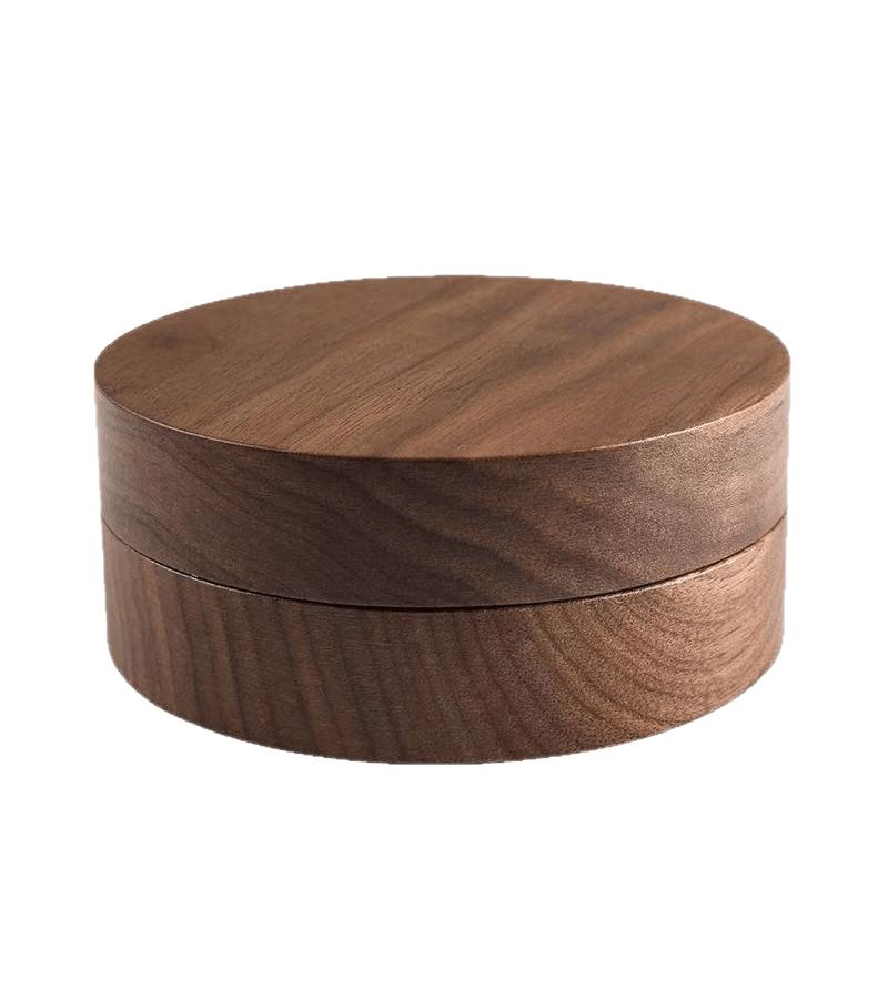 Stainless Steel Ashtray With Anti Overflow Design Round Solid Wood For Home And Office Use Creative Anti Flying Ash No Electricity Required Perfect Personalized Gift For Christmas Birthday Wedding - Image 5