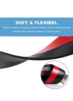 Generic Door Draft Stopper, 120 cm Length Under Door Seal, Door Sweep for Exterior & Interior Doors, Door Bottom Draft Blocker Dust and Noise Insulation Weather Stripping Draft Guard Insulator, Black  - Image 4