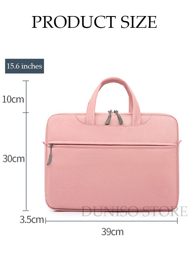 DUNISO 15.6 Inch Laptop Bag with Multi Compartment Lightweight Laptop Hand Bag Crossbody Bag Travel Business Briefcase Water-Resistant Dust-proof Shoulder Messenger Bag for Women Work Office - Image 4