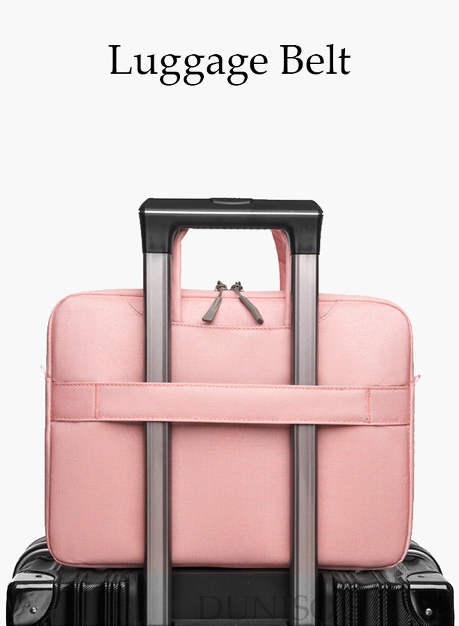 DUNISO 15.6 Inch Laptop Bag with Multi Compartment Lightweight Laptop Hand Bag Crossbody Bag Travel Business Briefcase Water-Resistant Dust-proof Shoulder Messenger Bag for Women Work Office - Image 5