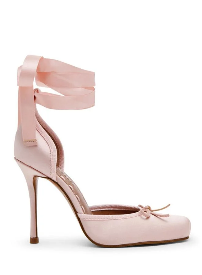 Steve Madden  Larina Heeled Sandals - Pink for Women | Best Price UAE