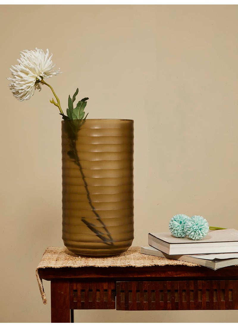Fabindia Nabhraj Maaya Chselled Tall Vase - Large (10735561)  - Image 1
