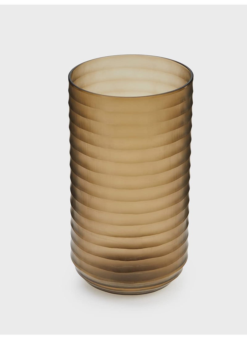Fabindia Nabhraj Maaya Chselled Tall Vase - Large (10735561)  - Image 3