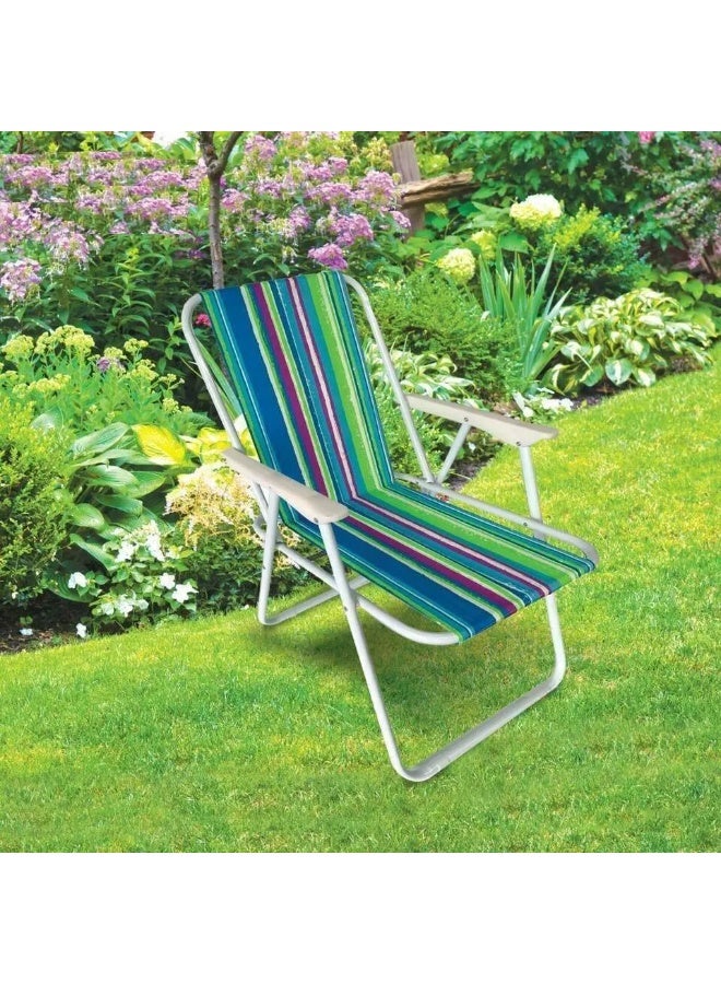 راكسوم كراسي تخييم قابلة للطي وخفيفة الوزن للاستخدام في الهواء الطلق وفناء الحديقة والشاطئ - Image 2