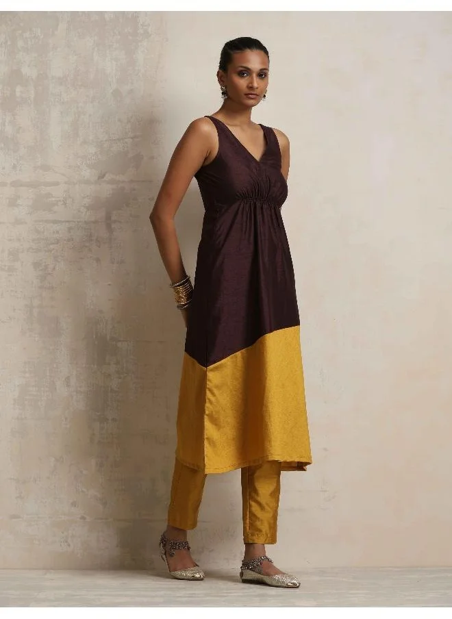 ترو برونز trueBrowns Cola Silk Kurta Set