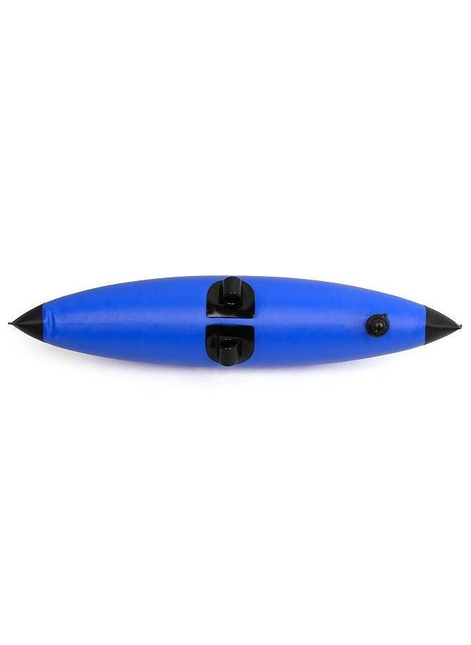 Generic Kayak PVC Inflatable Outrigger Kayak Canoe Fishing Boat Standing Float Stabilizer System Blue  - Image 3