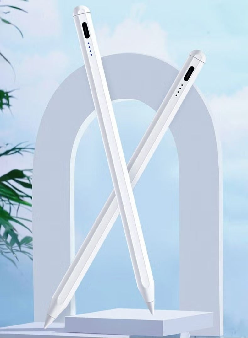 ULHYC Stylus pen for iPad with palm rejection function, active pencil compatible (2018-2026) Apple iPad Pro 11/12.9 inches, iPad 10/9/8/7/6th generation, iPad Air 5/4/3 Generation, iPad Mini 6/fifth generat - Image 1