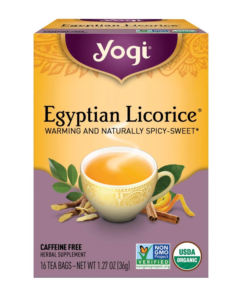 Yogi Tea, Egyptian Licorice, 16 Count - Image 1