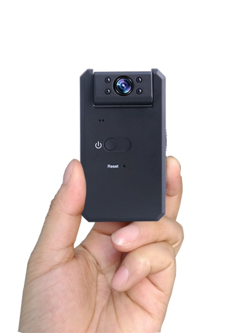 Generic HD 1080P Mini Action Camera MD90 With Night Vision Black  - Image 1