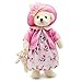 oits cute oitscute Teddy Bears Baby Cute Soft Plush Stuffed Animal Toy for Girl Women 16 Pink Flower Pastoral Style - Image 4