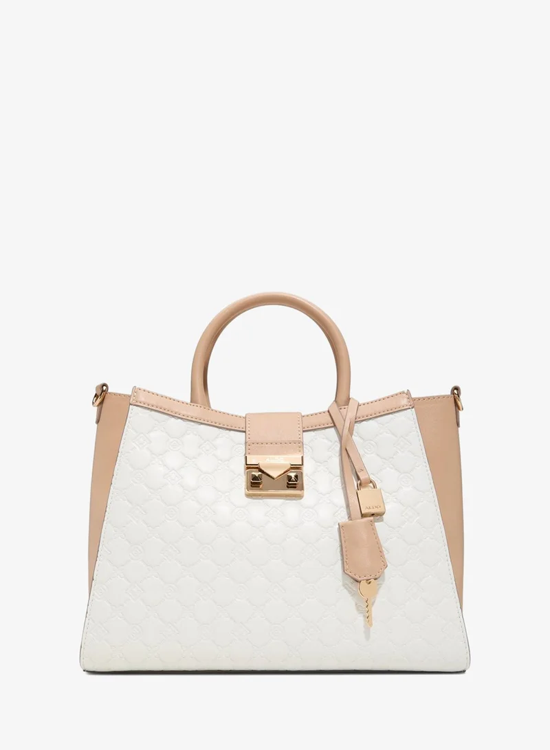 ALDO CRELALLY Self Patterned Tote Bag