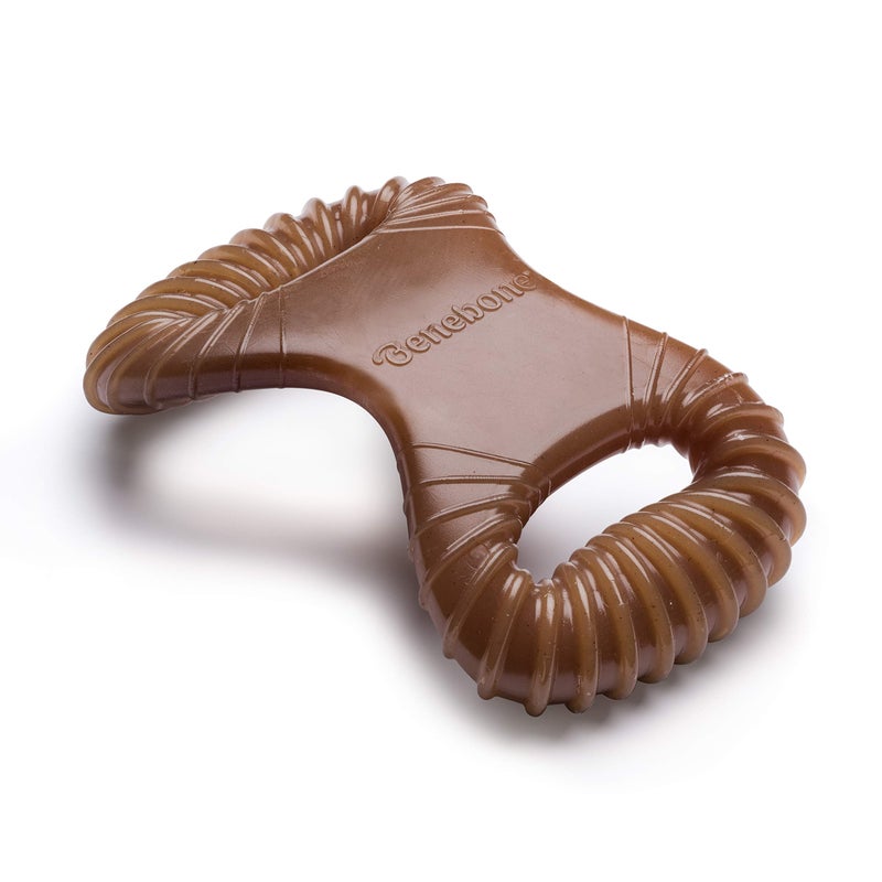 Benebone Dental Durable Dog Chew Toy for Aggressive Chewers Real Peanut Made in USA Small - Image 2