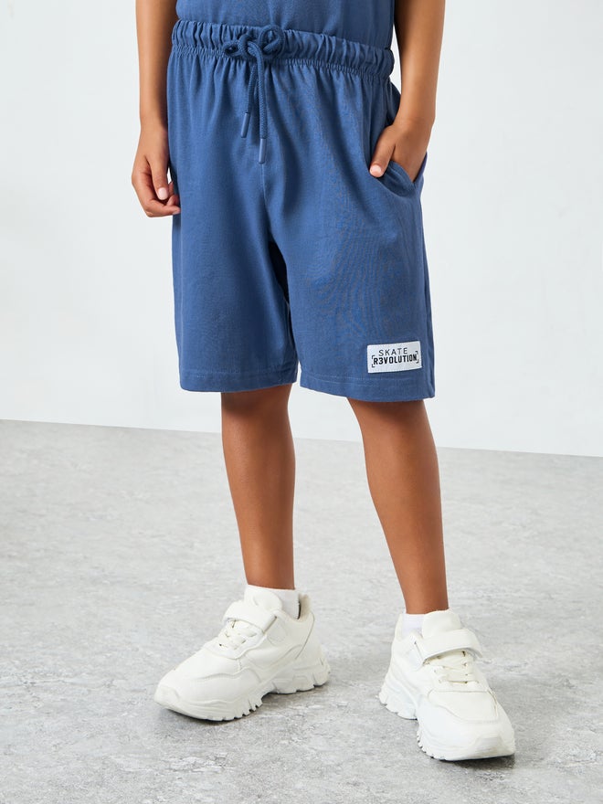 Styli Boys Printed Oversized T-Shirt and Shorts Set - Image 4